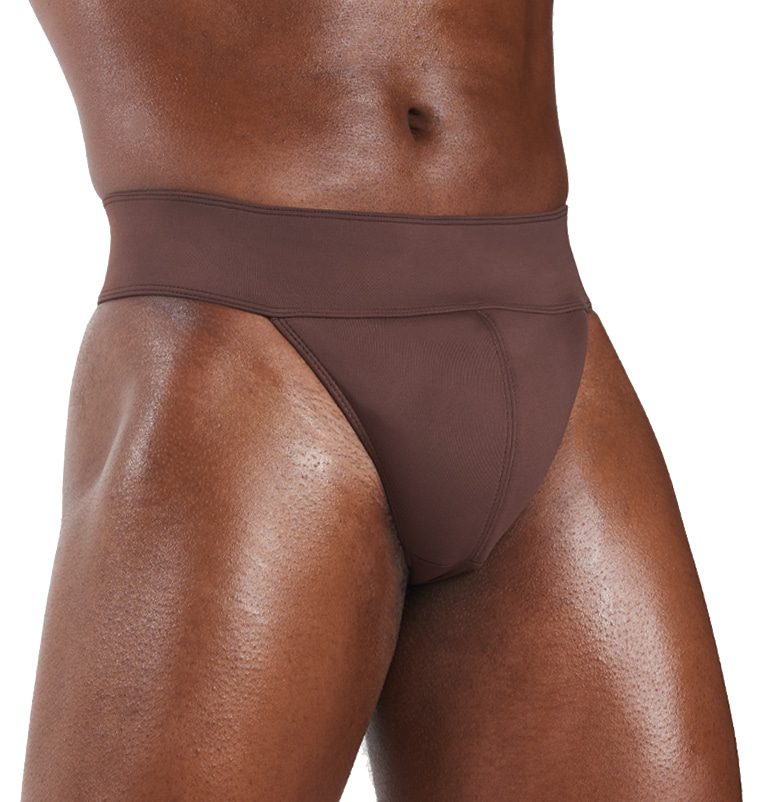 brown dance belt